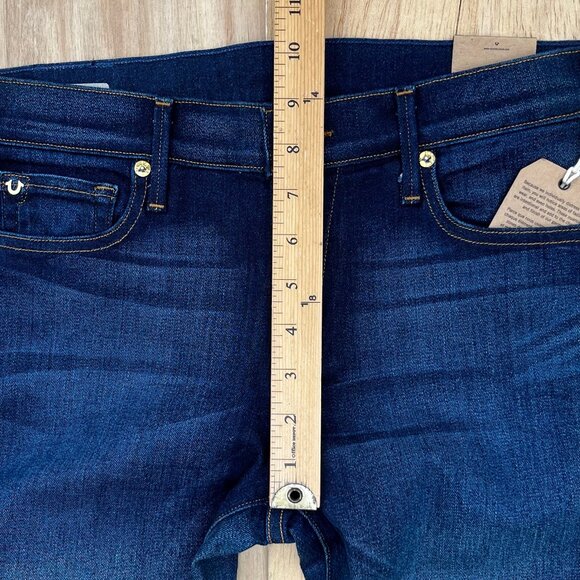 TRUE RELIGION BECCA TWISTED SEAM BOOTCUT Women’s Mid Rise Jeans sz 28 NWT - Picture 14 of 16